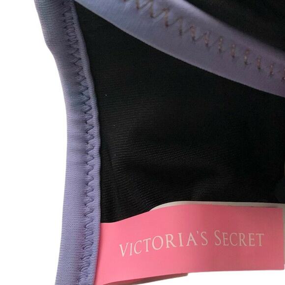 Victorias Secret Women Bikini Swim Top Medium Crossback Strappy Triangle Bikini - Picture 6 of 8